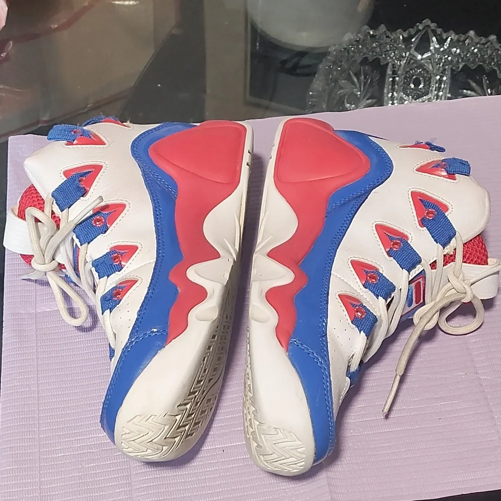 Fila Kids Red, White, and Blue Sneakers